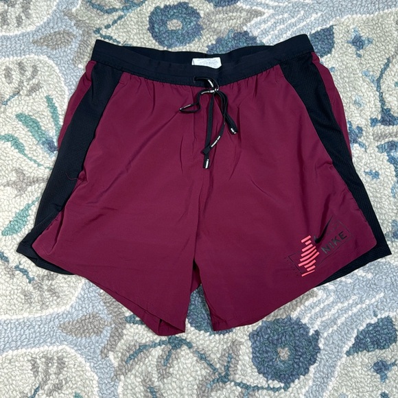 Men’s Nike Dri-fit lined running shorts - Picture 1 of 8